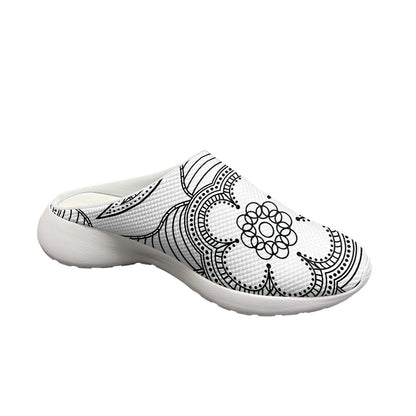 Mandala Art Garden Clogs