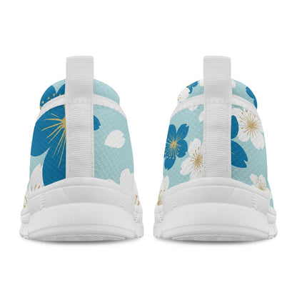 Blue Blossom Women's Slip-On Shoes