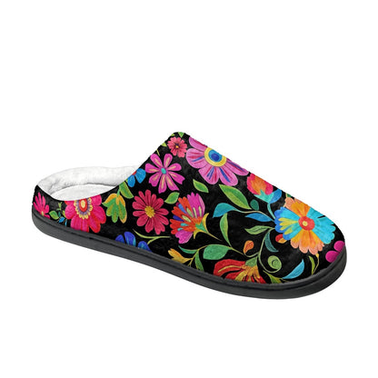 Floral Paradise Cotton Slippers