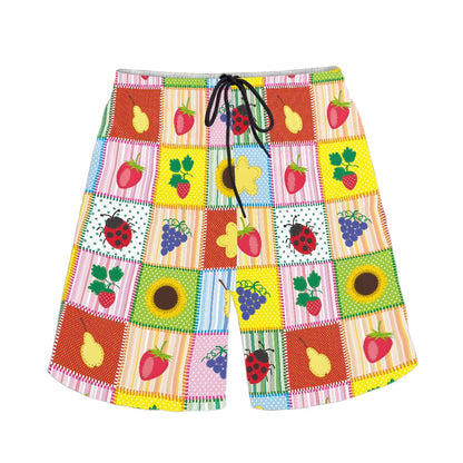 Men's Tropical Print Swim Shorts