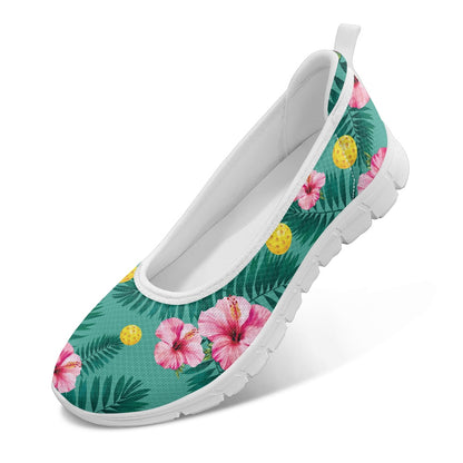 Hibiscus Paradise Women's Slip-On Shoes