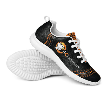 mens athletic shoes white front