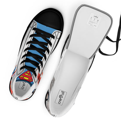 Superman Men's High Top Custom Sneakers