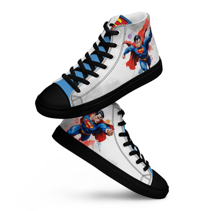 Superman Men's High Top Custom Sneakers