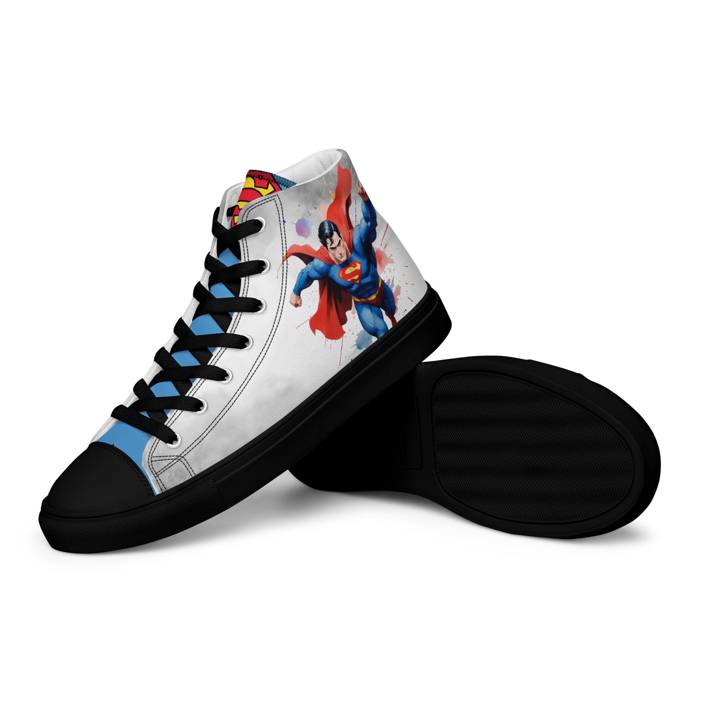 Superman Men's High Top Custom Sneakers