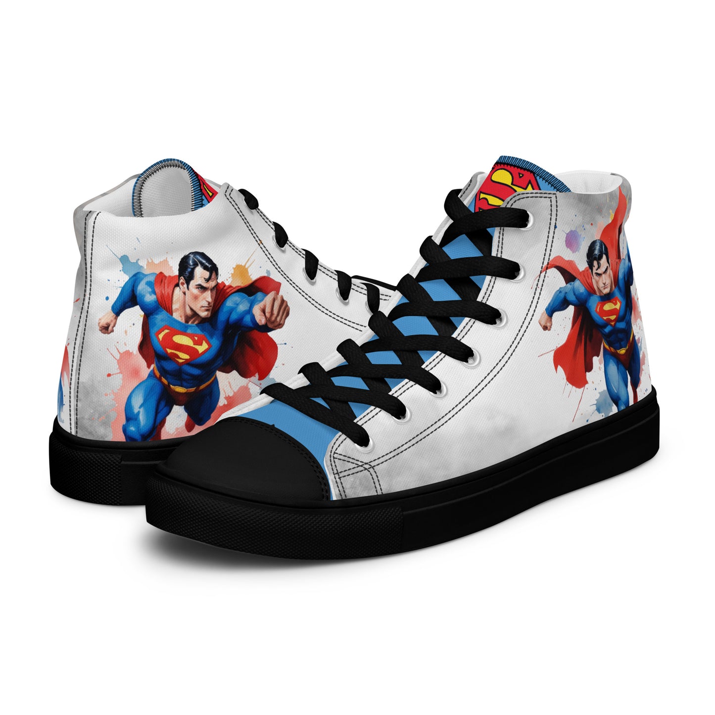 Superman Men's High Top Custom Sneakers