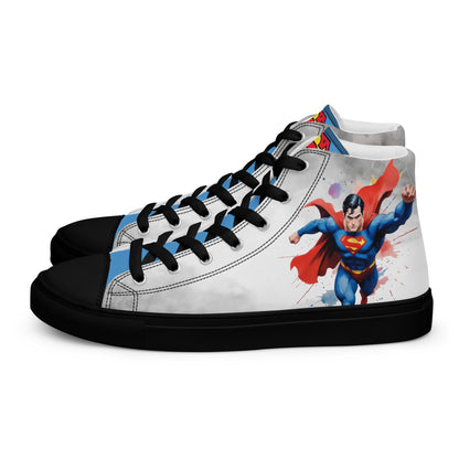 Superman Men's High Top Custom Sneakers