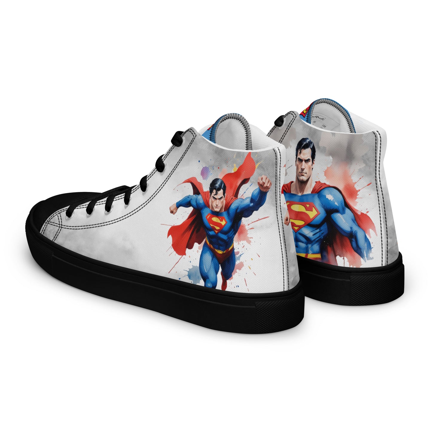 Superman Men's High Top Custom Sneakers