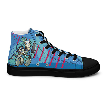 Bang and Shark Men's High Top Custom Sneakers