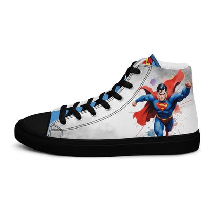 Superman Men's High Top Custom Sneakers