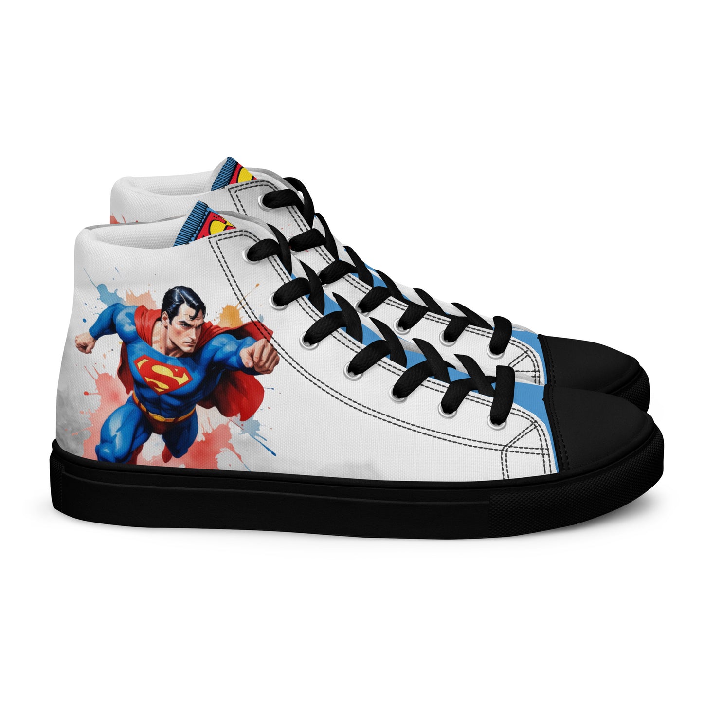 Superman Men's High Top Custom Sneakers