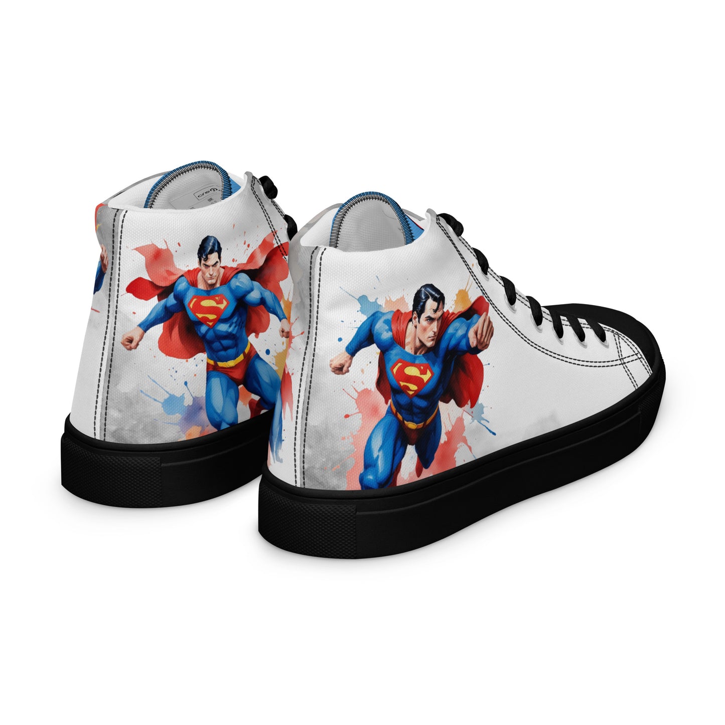 Superman Men's High Top Custom Sneakers