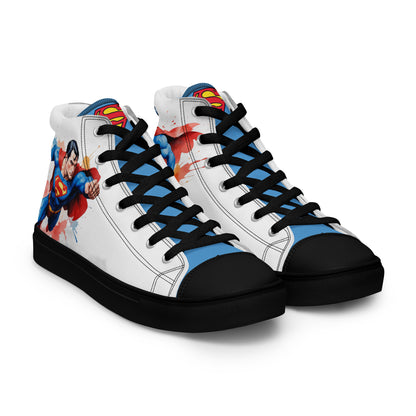 Superman Men's High Top Custom Sneakers