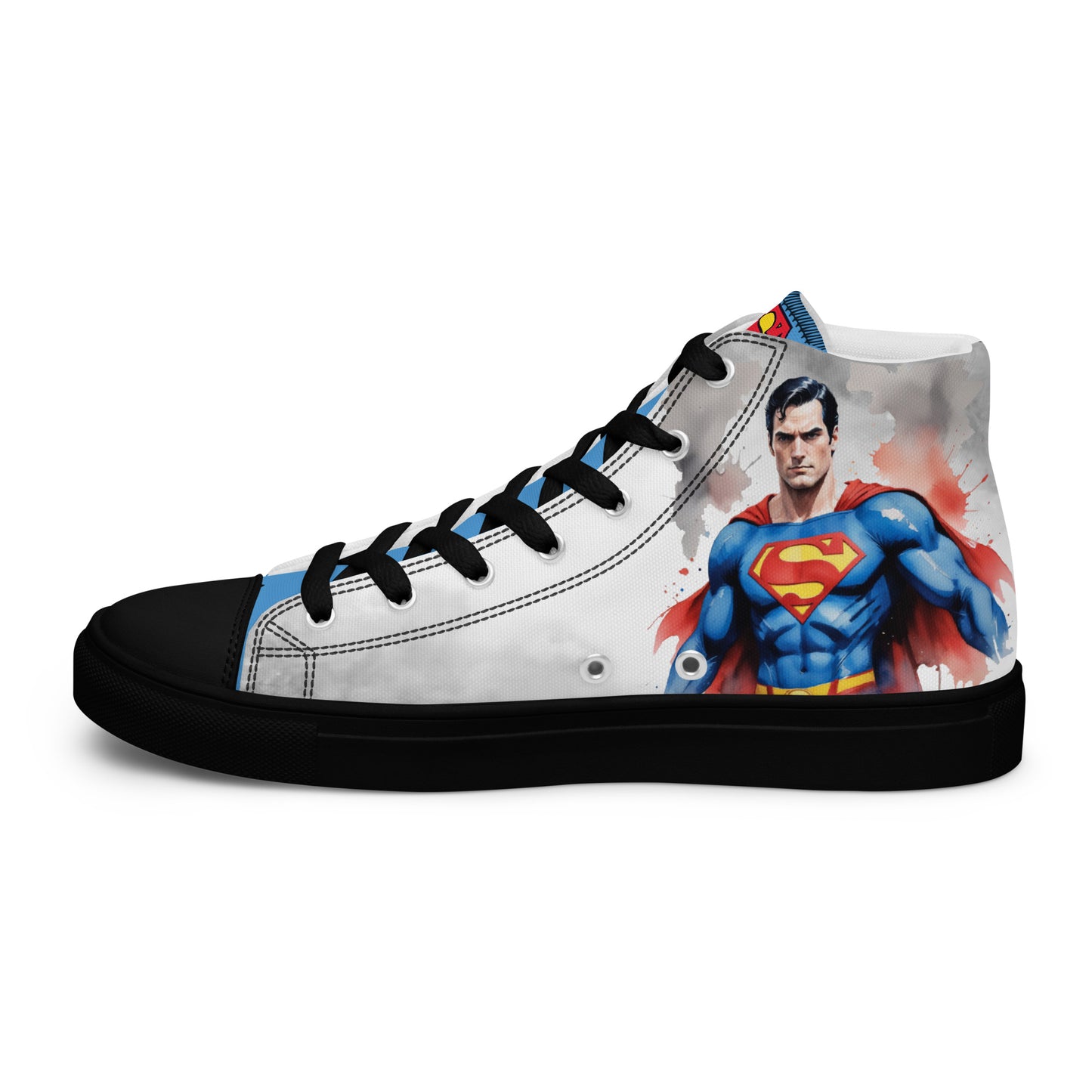 Superman Men's High Top Custom Sneakers