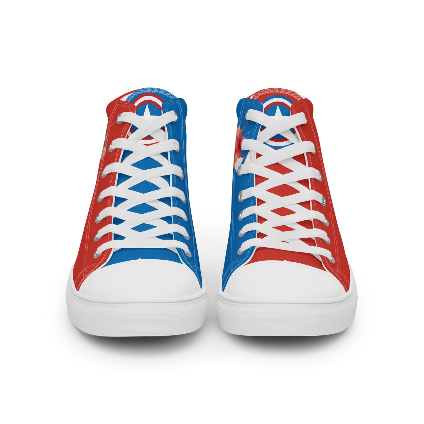 Captain America Men's High Top Custom Sneakers