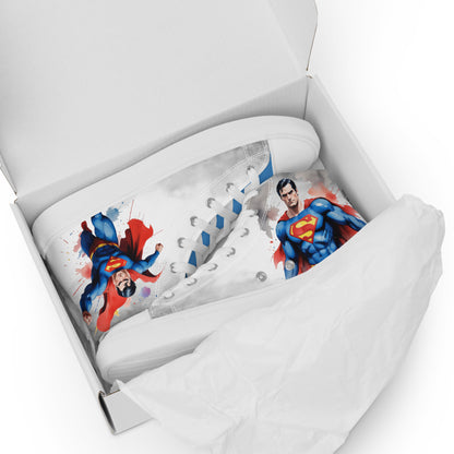 Superman Men's High Top Custom Sneakers