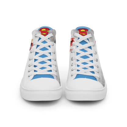 Superman Men's High Top Custom Sneakers