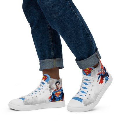 Superman Men's High Top Custom Sneakers