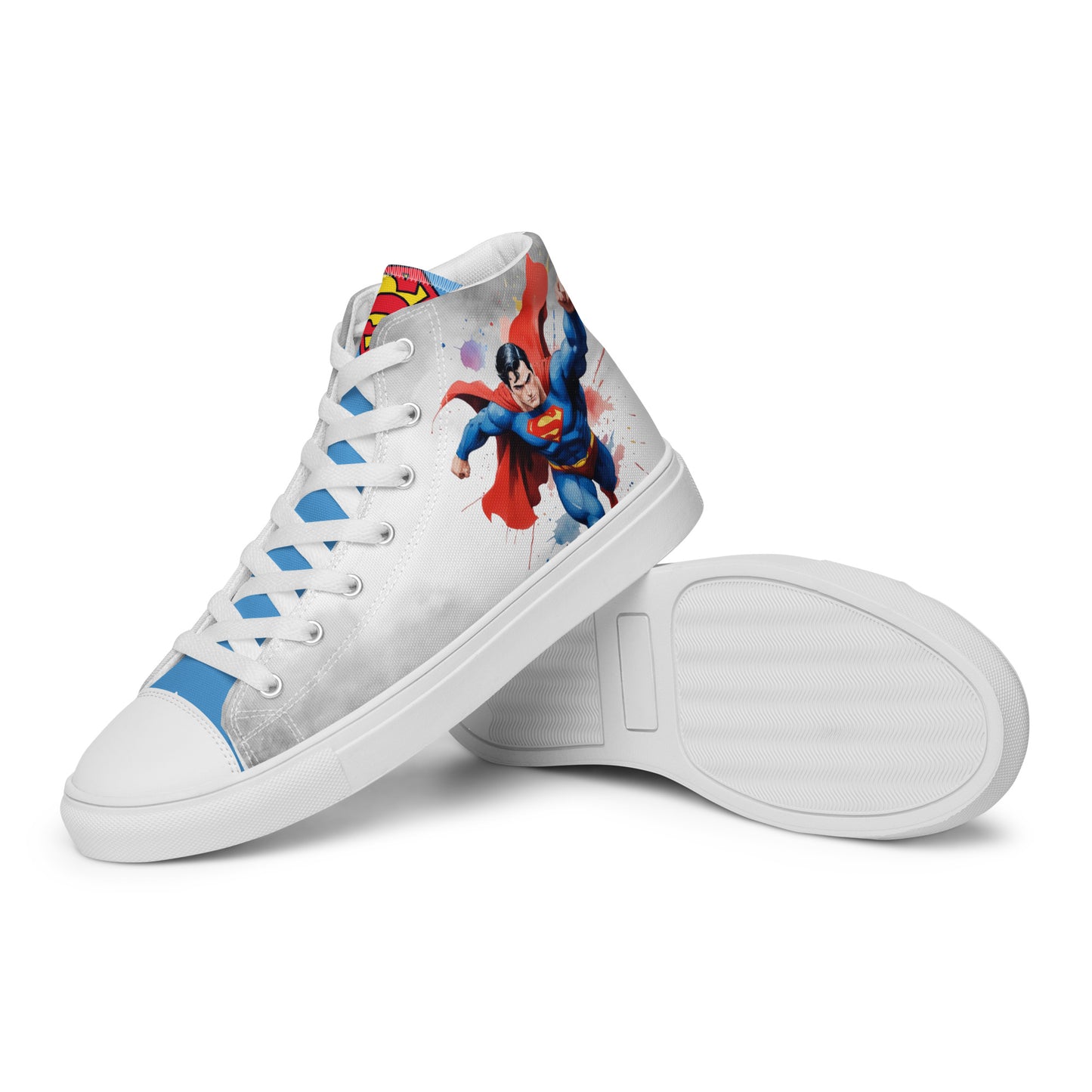 Superman Men's High Top Custom Sneakers