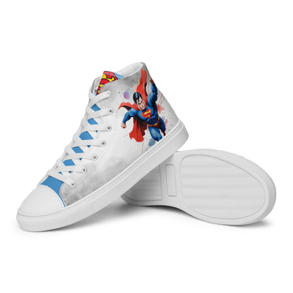 Superman Men's High Top Custom Sneakers