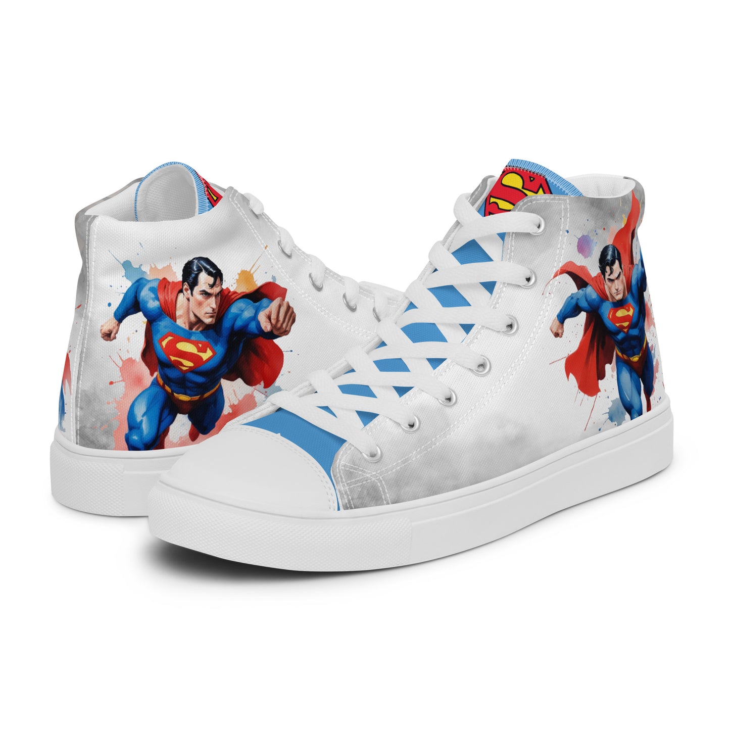 Superman Men's High Top Custom Sneakers