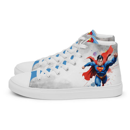 Superman Men's High Top Custom Sneakers