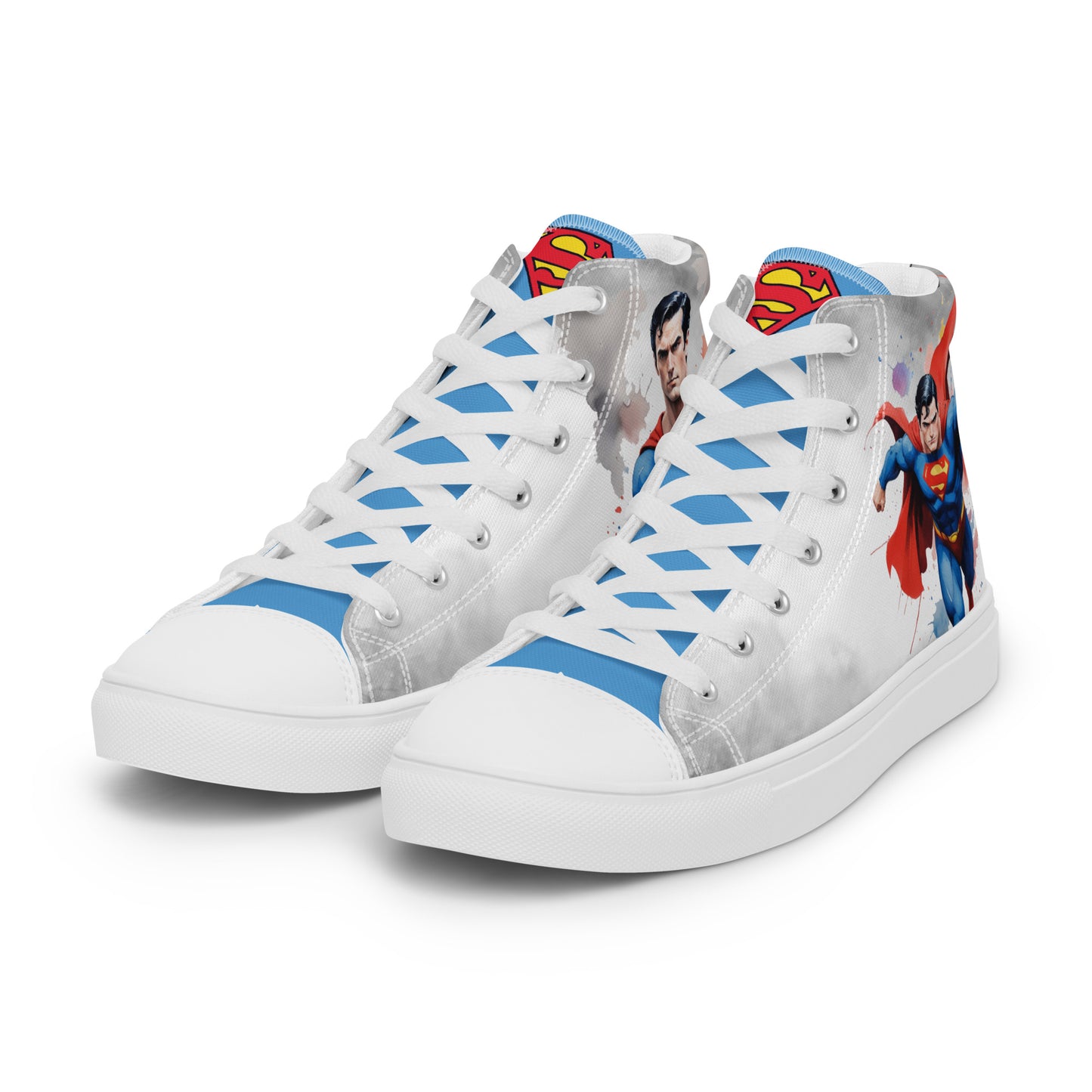 Superman Men's High Top Custom Sneakers