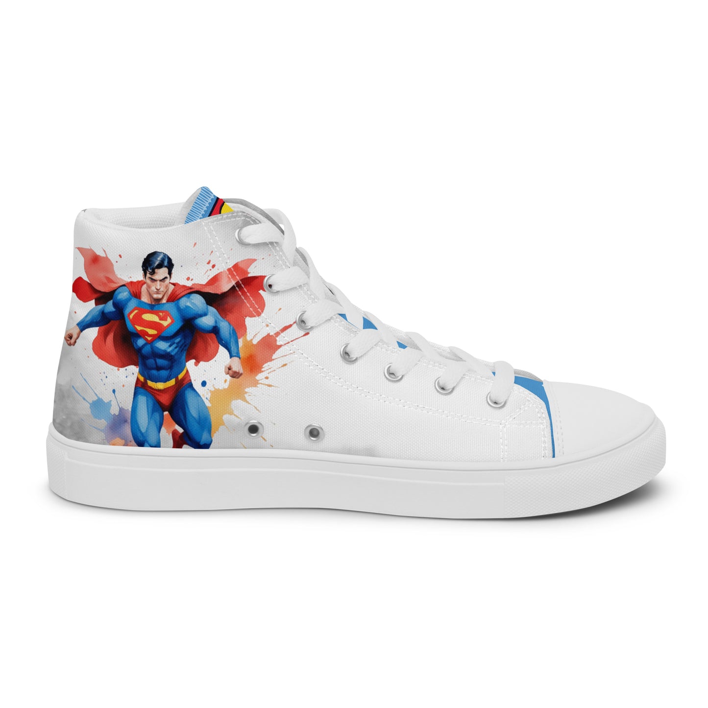 Superman Men's High Top Custom Sneakers