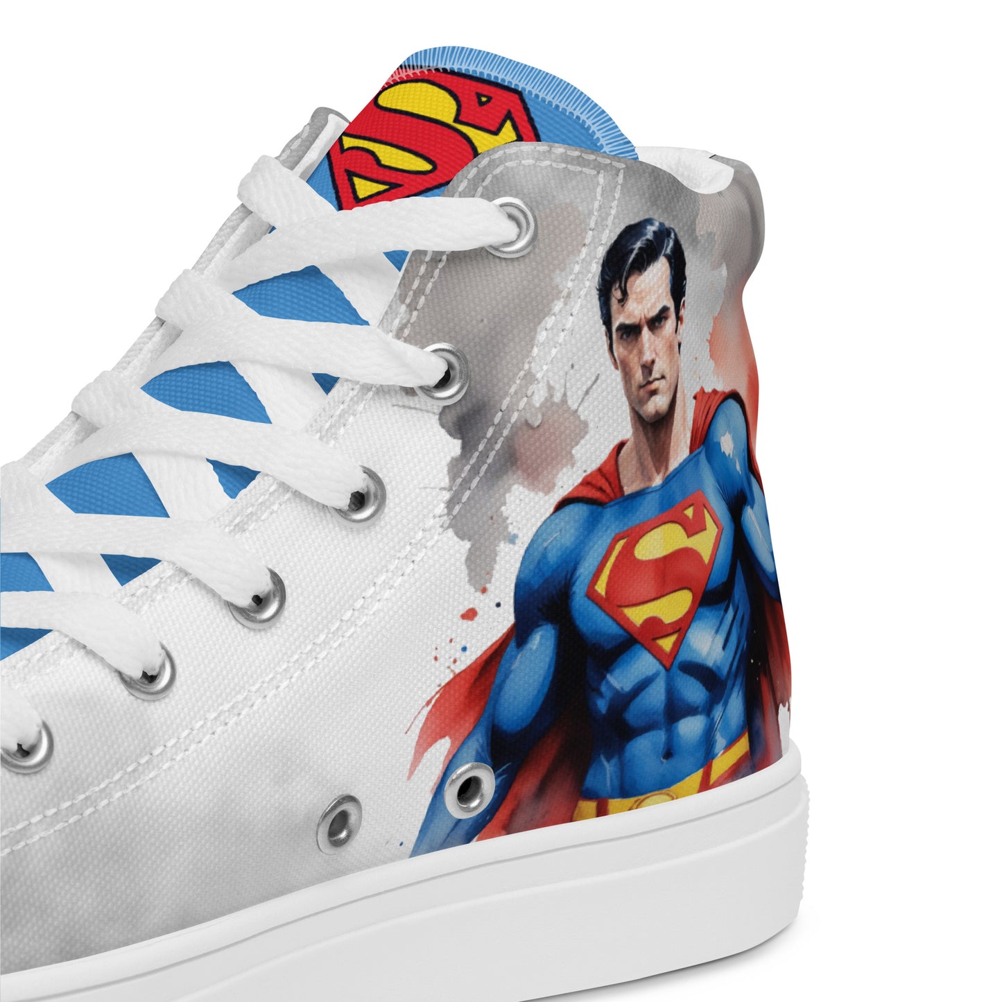 Superman Men's High Top Custom Sneakers