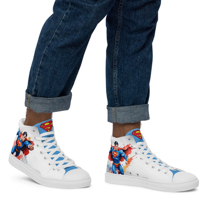 Superman Men's High Top Custom Sneakers