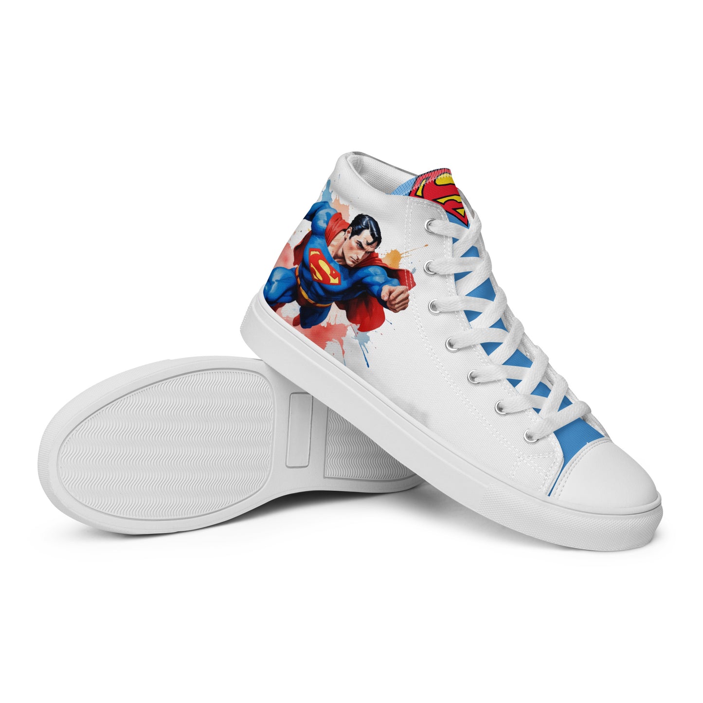 Superman Men's High Top Custom Sneakers