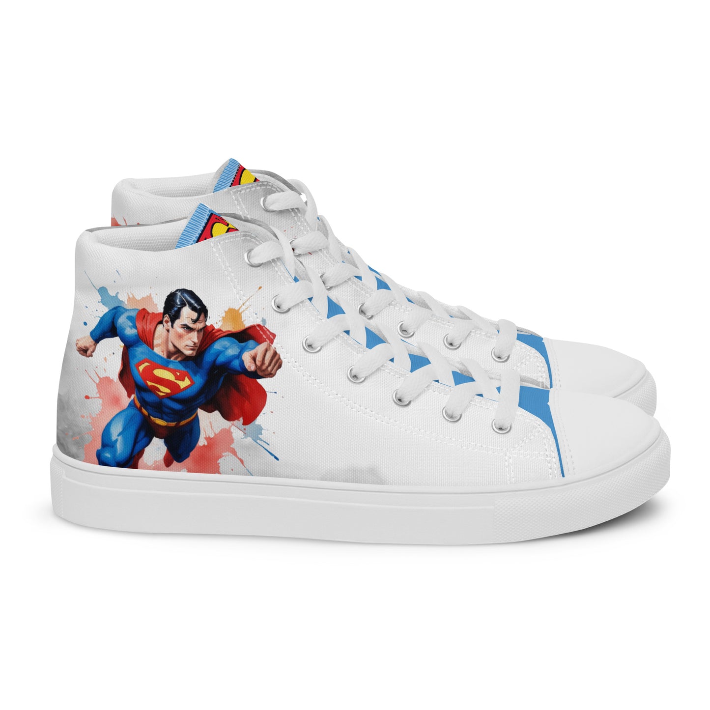 Superman Men's High Top Custom Sneakers