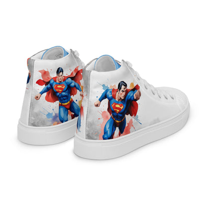 Superman Men's High Top Custom Sneakers