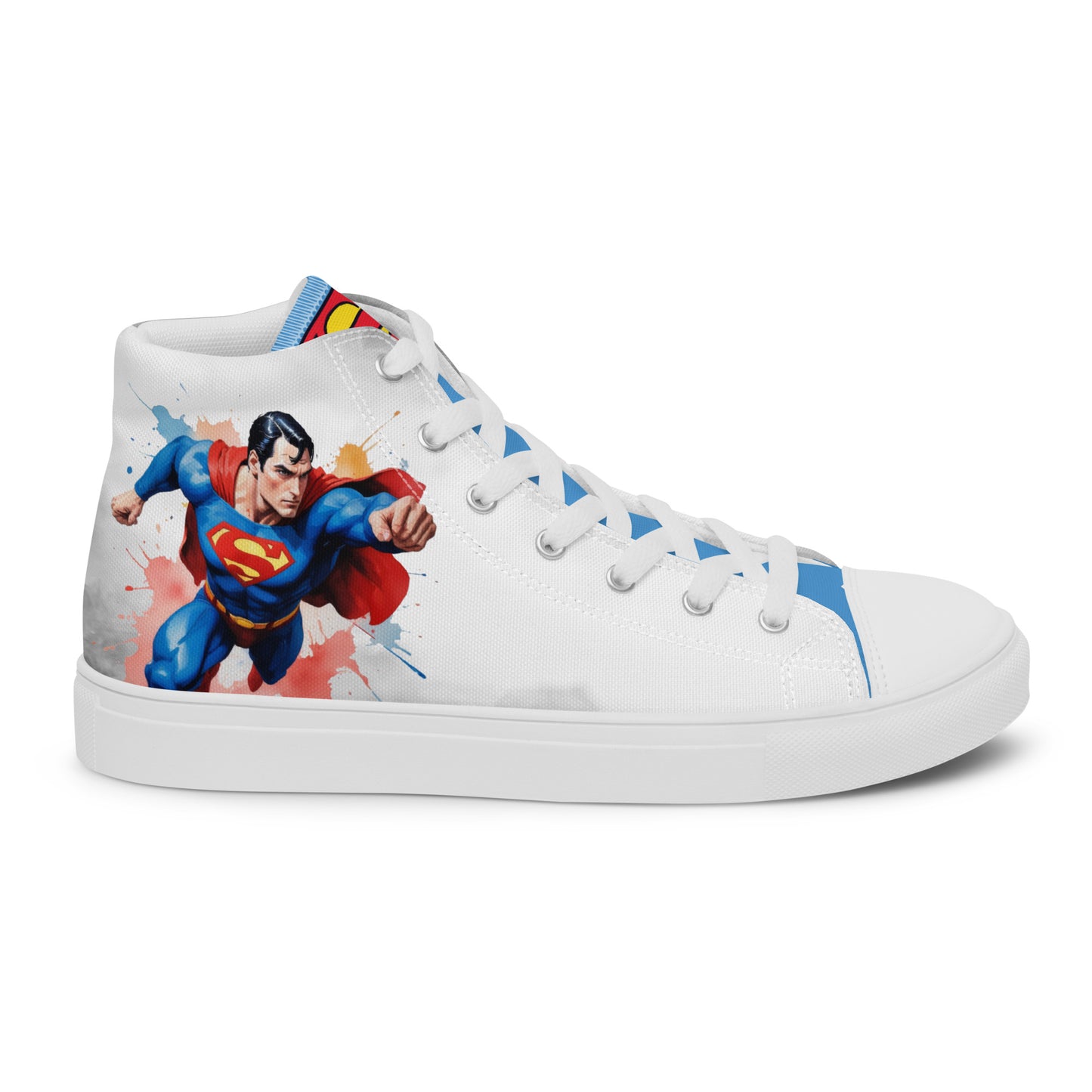 Superman Men's High Top Custom Sneakers