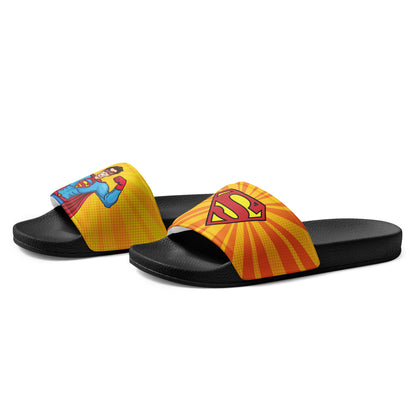 Superman-Themed Men's Slides