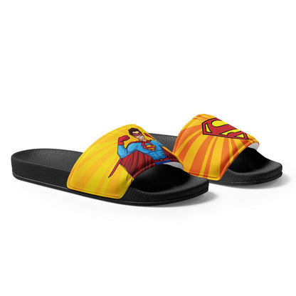 Superman-Themed Men's Slides