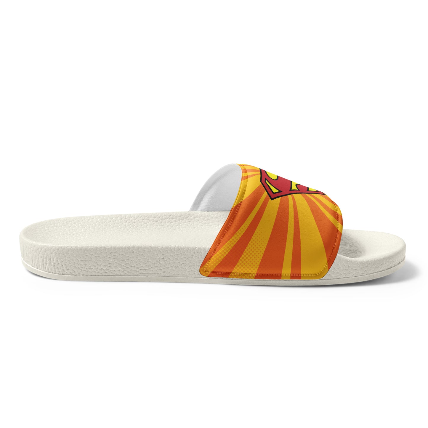 Superman-Themed Men's Slides