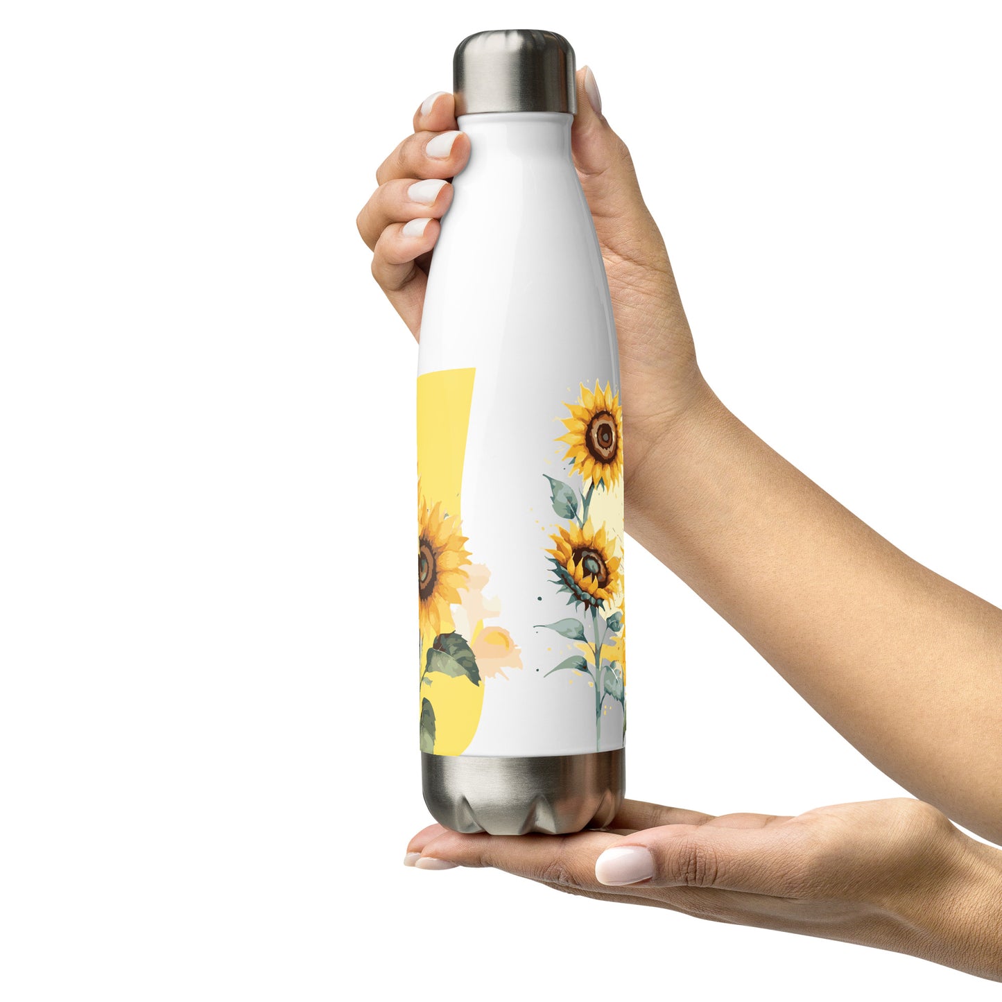 Sunflower Stainless Steel Bottle