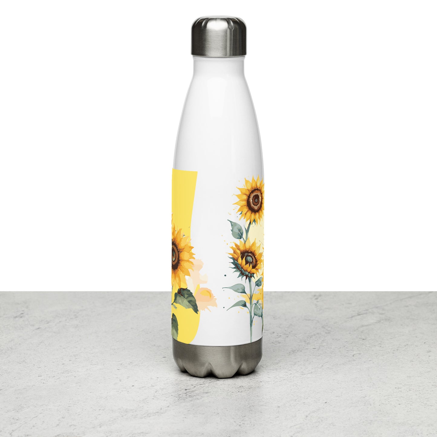 Sunflower Stainless Steel Bottle