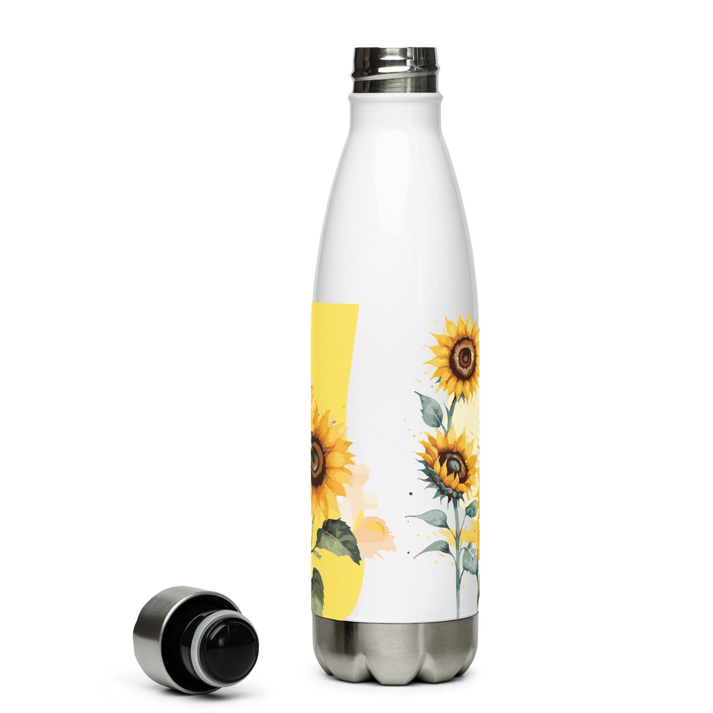 Sunflower Stainless Steel Bottle