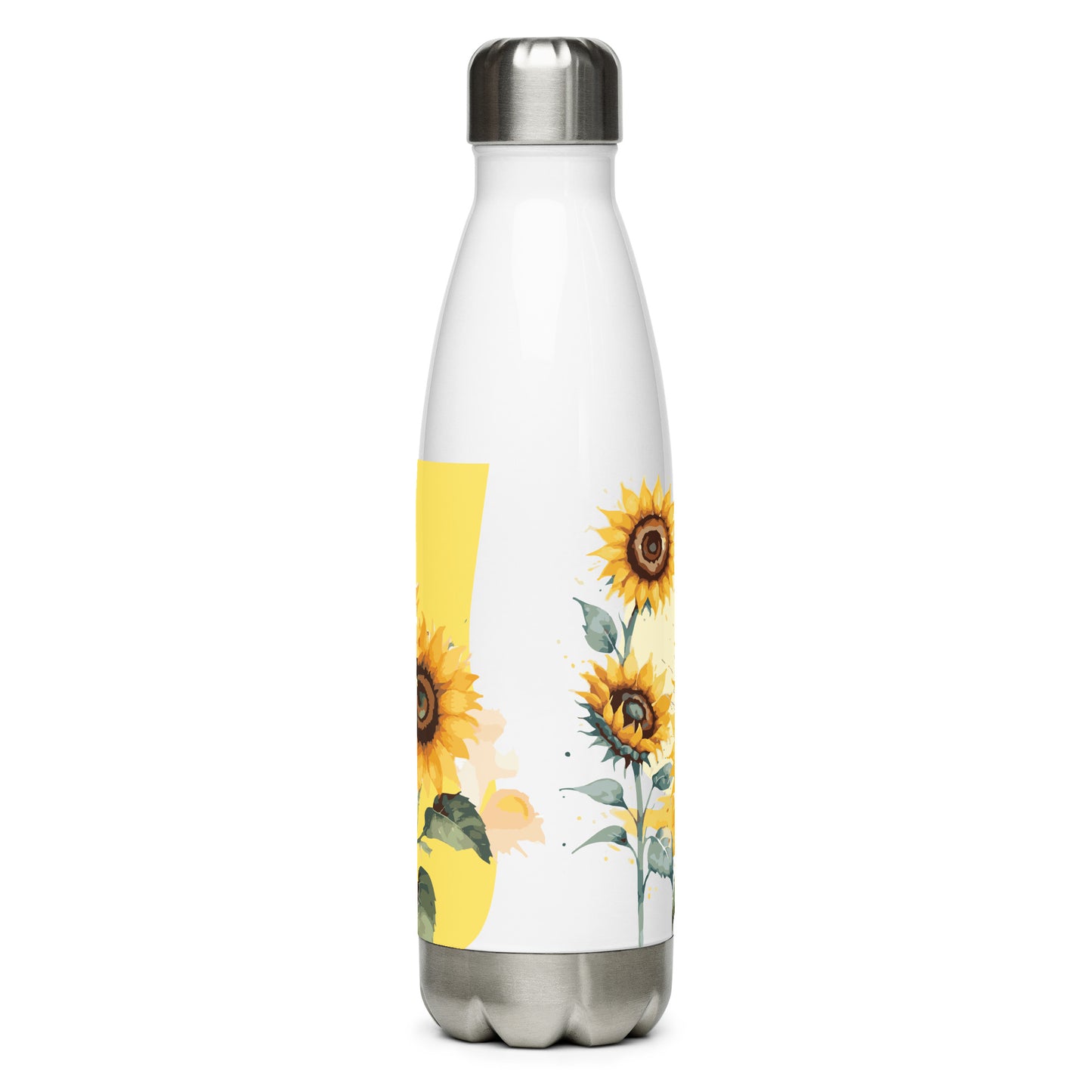 Sunflower Stainless Steel Bottle