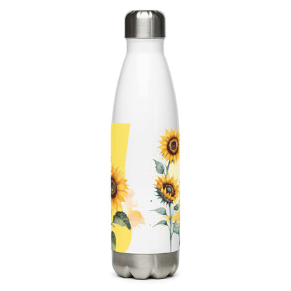 Sunflower Stainless Steel Bottle