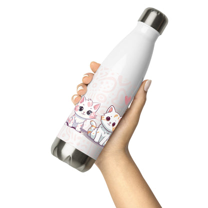 Adorable Cats Stainless Steel Bottle