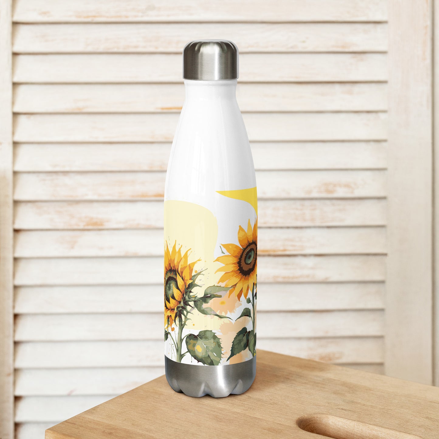 Sunflower Stainless Steel Bottle