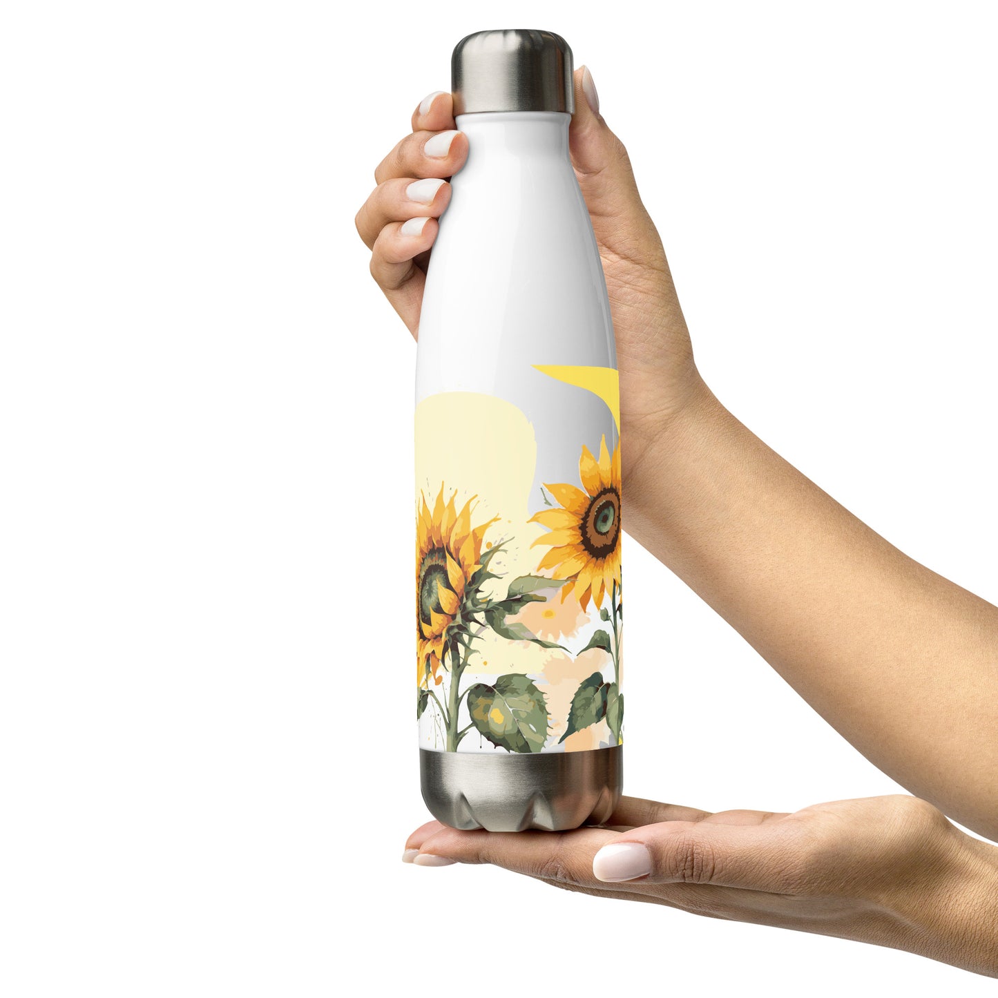 Sunflower Stainless Steel Bottle