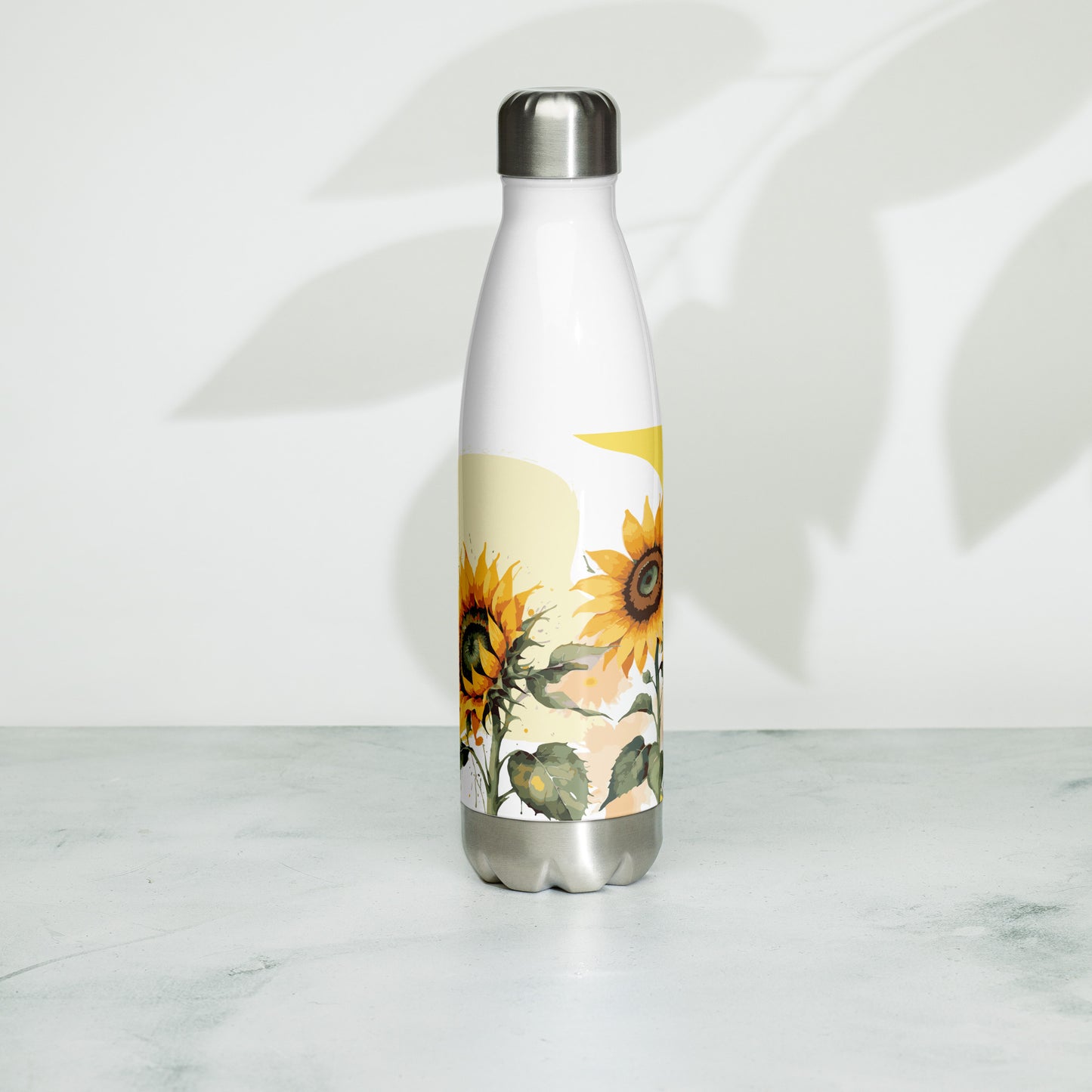 Sunflower Stainless Steel Bottle