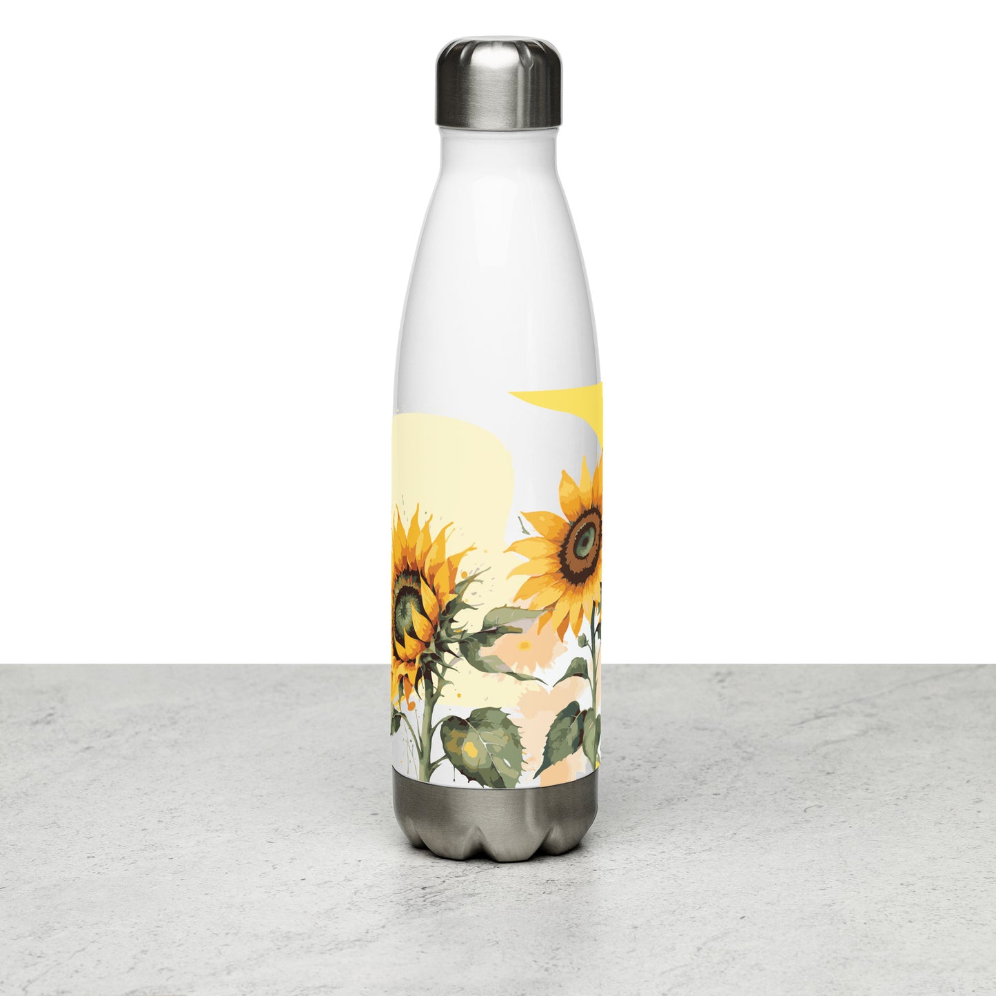 Sunflower Stainless Steel Bottle