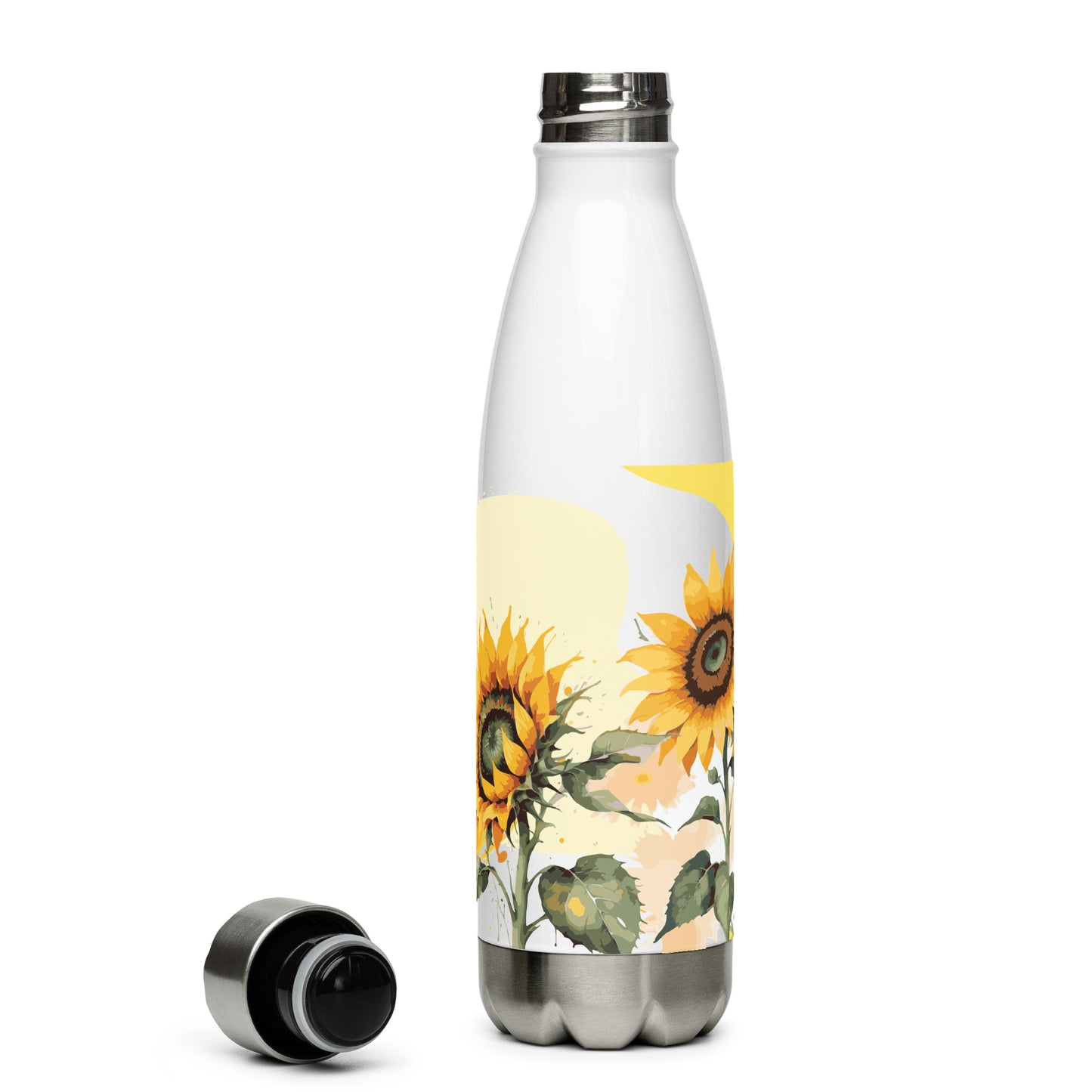 Sunflower Stainless Steel Bottle