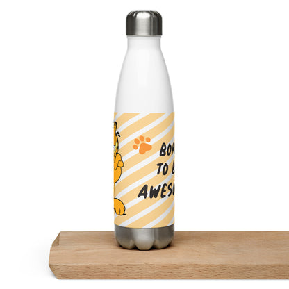 Born to Be Awesome Stainless Steel Bottle