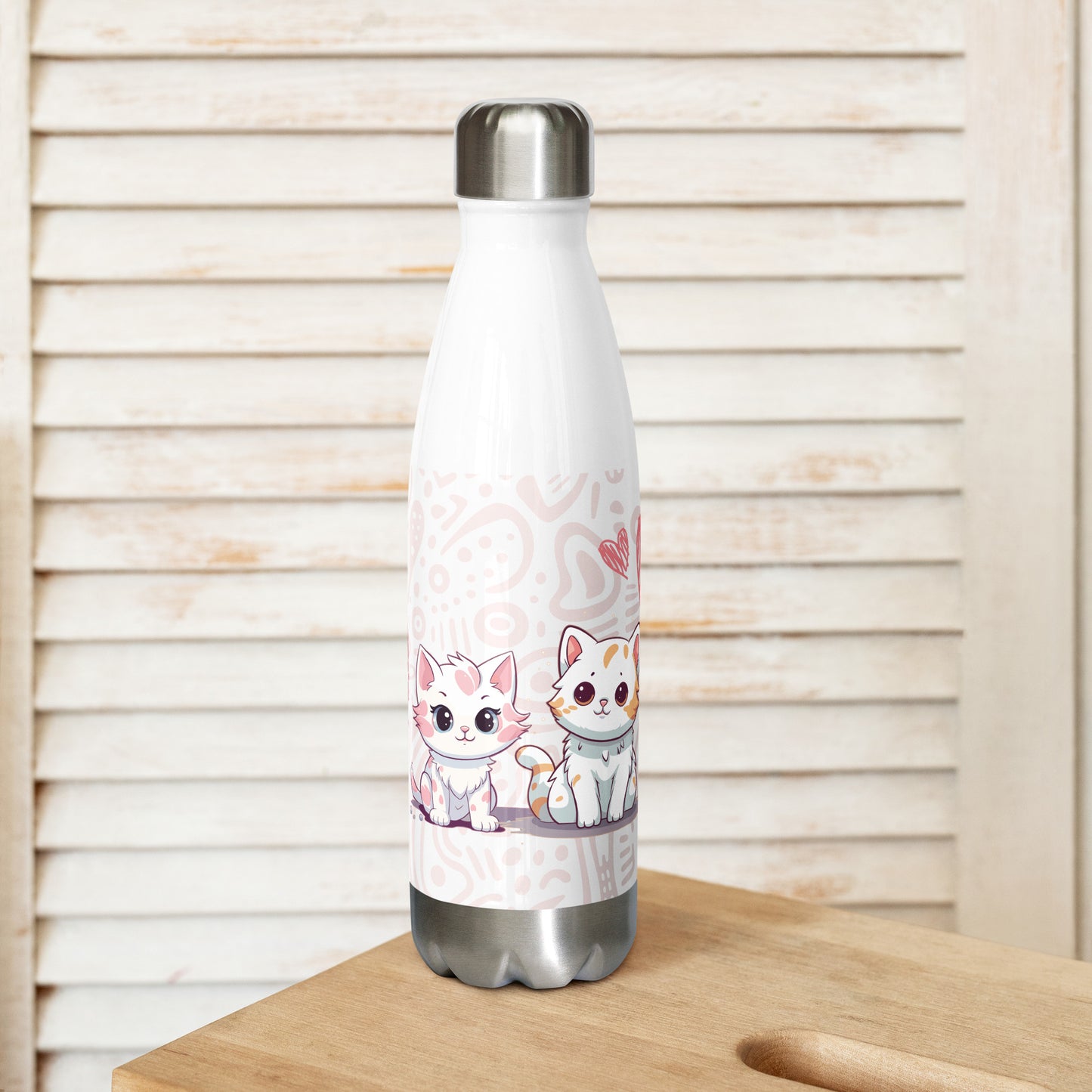 Adorable Cats Stainless Steel Bottle